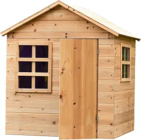 Maison en bois exterieur pour enfant